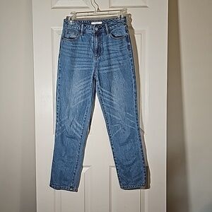 PacSun 100% Cotton Denim Mom Jeans Medium Wash Blue Jeans Size 25
